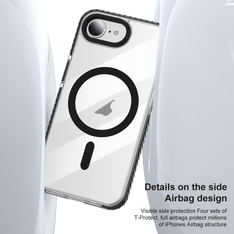 Airbag TPU + TPE+ PC Clear MagSafe Phone Case, For iPhone 16e