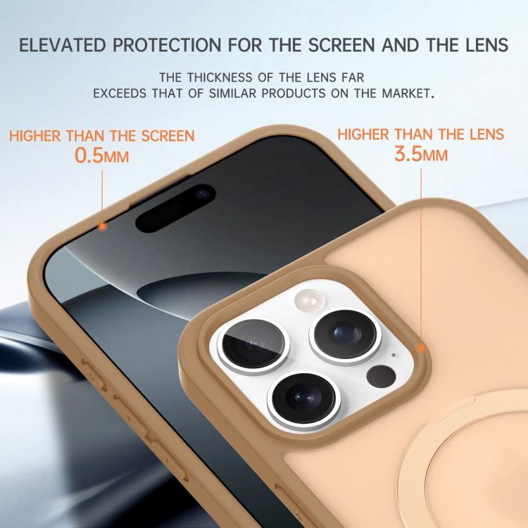 Skin-feel Ring MagSafe Holder Phone Case, For iPhone 11 Pro