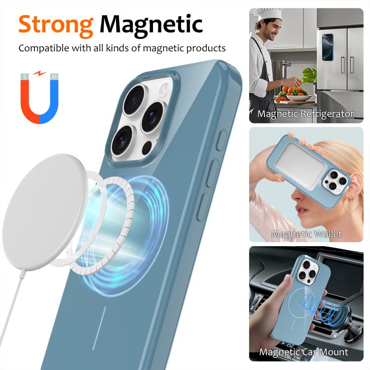 Glossy TPU Shockproof MagSafe Phone Case with Lanyard, For iPhone 14 Pro Max, For iPhone 13 Pro Max, For iPhone 13 Pro, For iPhone 13