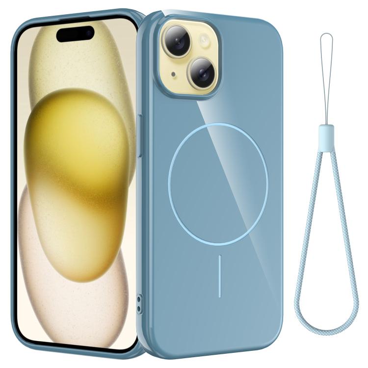 Glossy TPU Shockproof MagSafe Phone Case with Lanyard, For iPhone 14 Pro Max, For iPhone 13 Pro Max, For iPhone 13 Pro, For iPhone 13