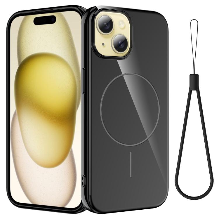 Glossy TPU Shockproof MagSafe Phone Case with Lanyard, For iPhone 14 Pro Max, For iPhone 13 Pro Max, For iPhone 13 Pro, For iPhone 13