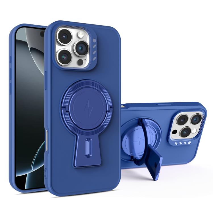 Y-shape Holder MagSafe Rugged Shockproof Phone Case, For iPhone 16 Pro Max, For iPhone 16 Pro, For iPhone 16 Plus, For iPhone 16