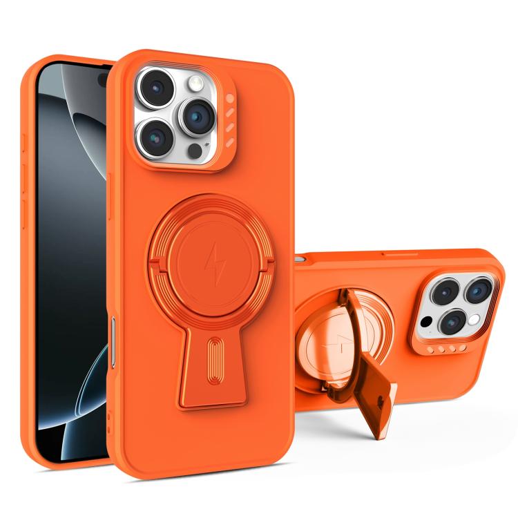 Y-shape Holder MagSafe Rugged Shockproof Phone Case, For iPhone 16 Pro Max, For iPhone 16 Pro, For iPhone 16 Plus, For iPhone 16