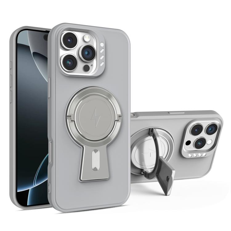 Y-shape Holder MagSafe Rugged Shockproof Phone Case, For iPhone 16 Pro Max, For iPhone 16 Pro, For iPhone 16 Plus, For iPhone 16