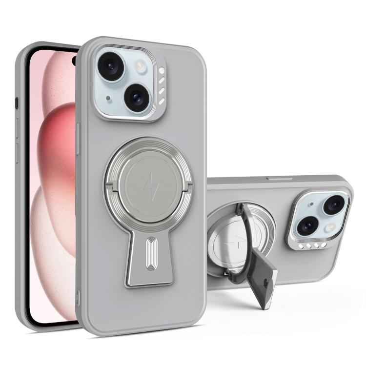Y-shape Holder MagSafe Rugged Shockproof Phone Case, For iPhone 15 Pro Max, For iPhone 15 Pro, For iPhone 15 Plus, For iPhone 15