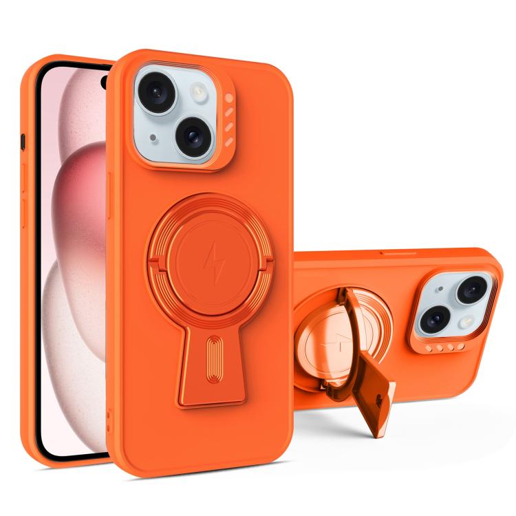 Y-shape Holder MagSafe Rugged Shockproof Phone Case, For iPhone 15 Pro Max, For iPhone 15 Pro, For iPhone 15 Plus, For iPhone 15
