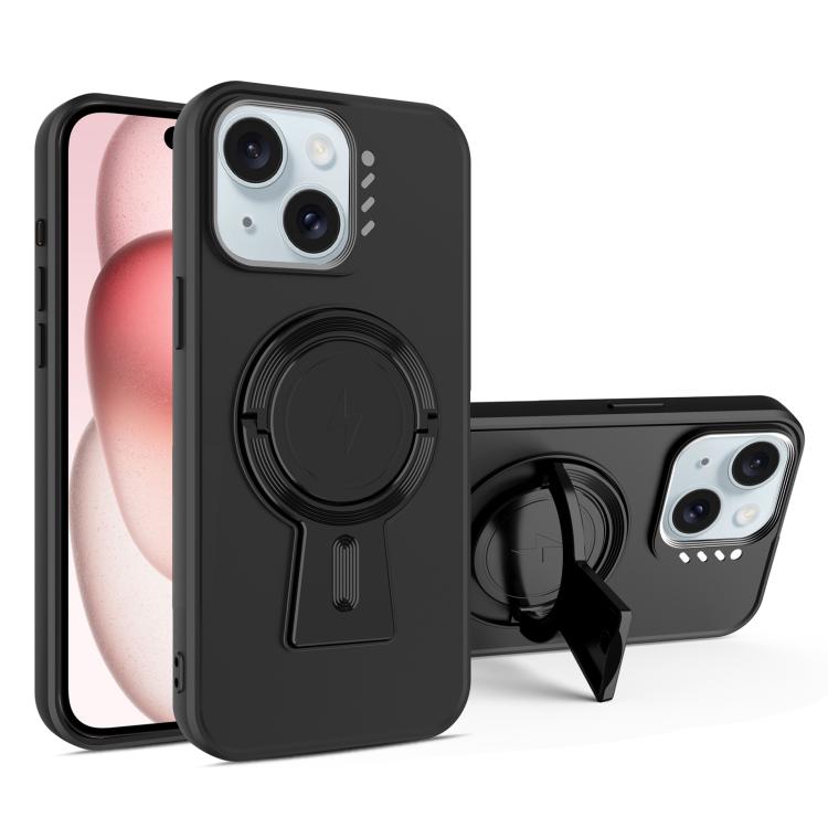Y-shape Holder MagSafe Rugged Shockproof Phone Case, For iPhone 15 Pro Max, For iPhone 15 Pro, For iPhone 15 Plus, For iPhone 15