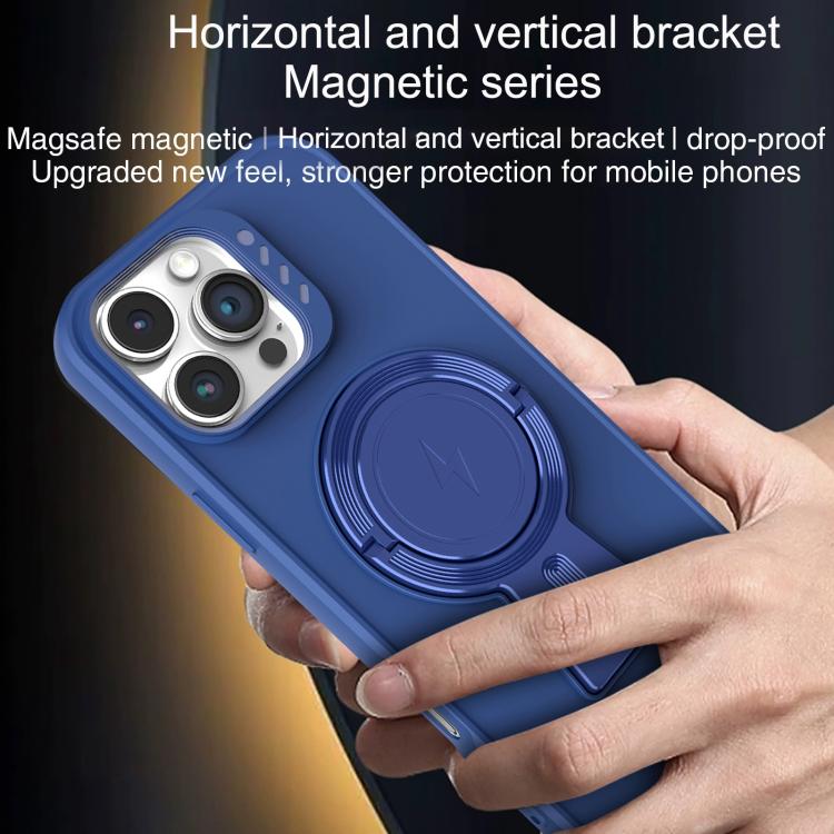 Y-shape Holder MagSafe Rugged Shockproof Phone Case, For iPhone 15 Pro Max, For iPhone 15 Pro, For iPhone 15 Plus, For iPhone 15
