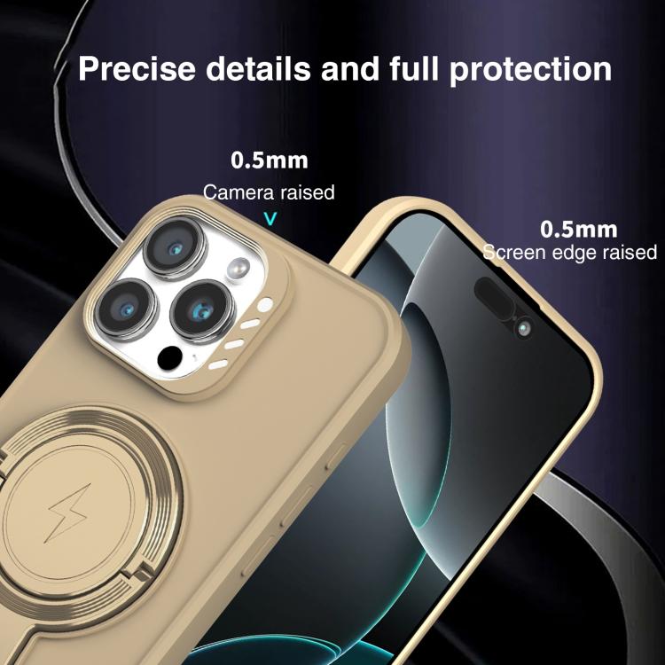 Y-shape Holder MagSafe Rugged Shockproof Phone Case, For iPhone 15 Pro Max, For iPhone 15 Pro, For iPhone 15 Plus, For iPhone 15