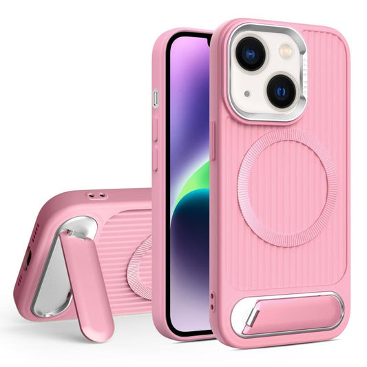 Vertical Lines Invisible Flat Holder MagSafe Phone Case, For iPhone 14 Plus, For iPhone 14, For iPhone 14 Pro, For iPhone 14 Pro Max