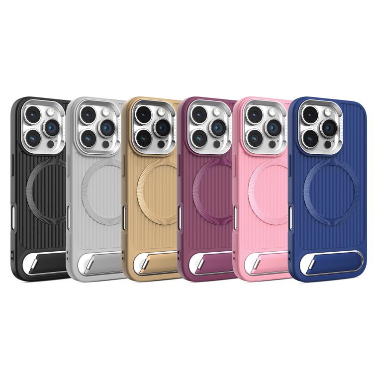 Vertical Lines Invisible Flat Holder MagSafe Phone Case, For iPhone 14 Pro, For iPhone 14 Pro Max, For iPhone 13 Pro Max, For iPhone 13 Pro, For iPhone 13