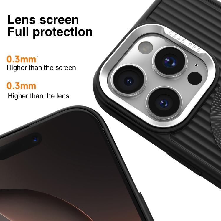 Vertical Lines Invisible Flat Holder MagSafe Phone Case, For iPhone 14 Pro, For iPhone 14 Pro Max, For iPhone 13 Pro Max, For iPhone 13 Pro, For iPhone 13