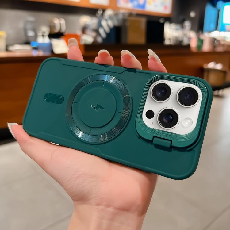 Lens Frame Holder Blade MagSafe Phone Case, For iPhone 15 Pro Max, For iPhone 15 Pro, For iPhone 15 Plus, For iPhone 15