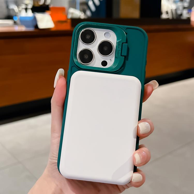 Lens Frame Holder Blade MagSafe Phone Case, For iPhone 15 Pro Max, For iPhone 15 Pro, For iPhone 15 Plus, For iPhone 15