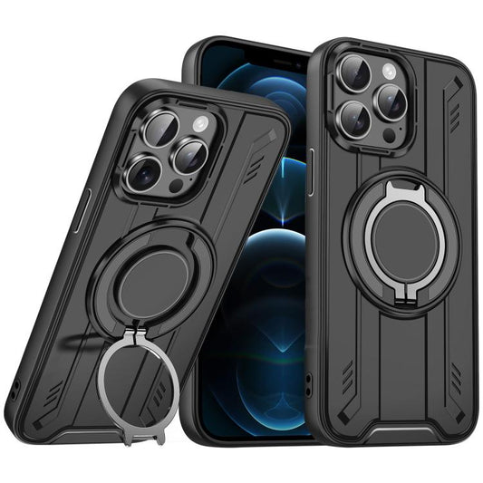 Rotating Ring Holder Magnetic MagSafe Phone Case, For iPhone 12 Pro Max, For iPhone 12 Pro, For iPhone 11 Pro Max, For iPhone 11