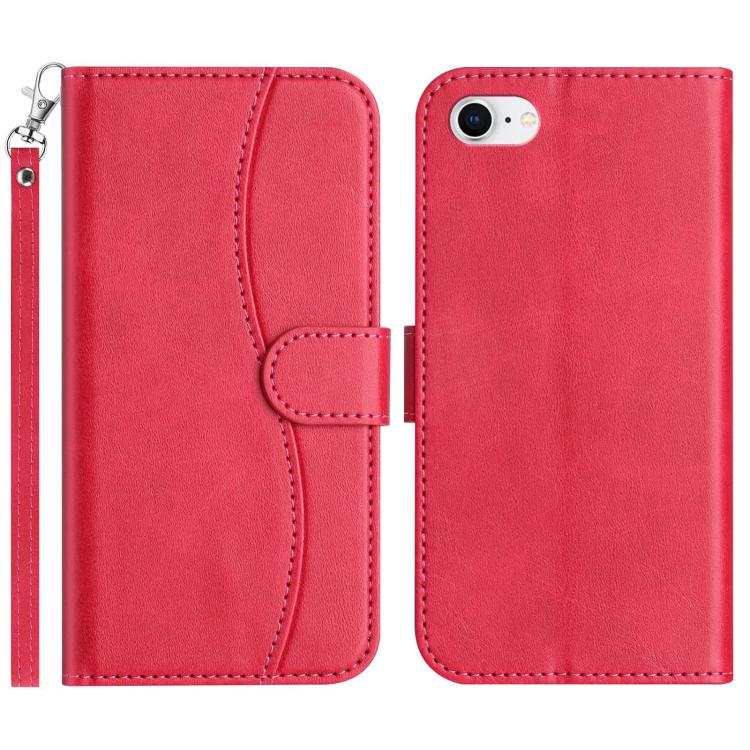 Dual-Folded S-shape Leather Phone Case