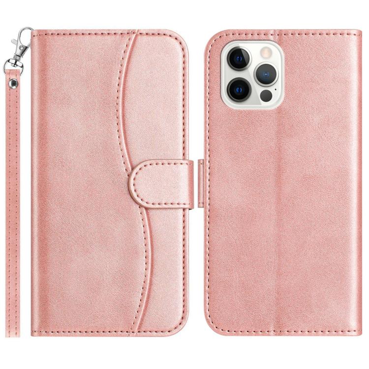 Dual-Folded S-shape Leather Phone Case