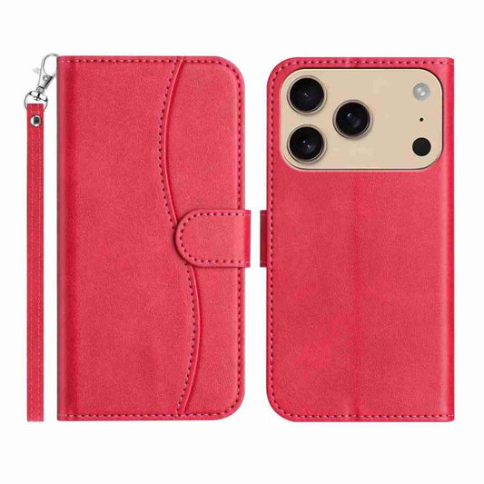 Dual-Folded S-shape Leather Phone Case