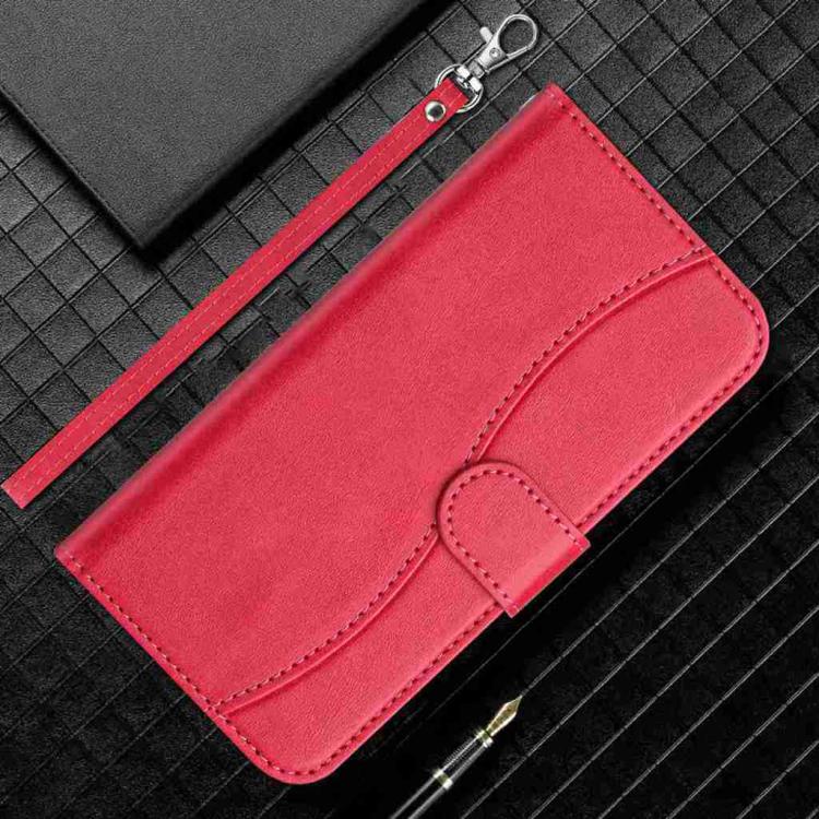 Dual-Folded S-shape Leather Phone Case
