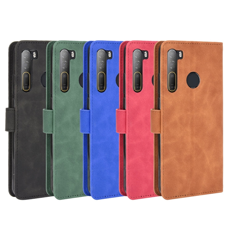 Solid Color Skin Feel Magnetic Buckle Horizontal Flip Calf Texture PU Leather Case with Holder & Card Slots & Wallet, For LG K51 / Q51, For LG K61 / Q61, For LG Velvet, For LG Q70, For LG Style 3, For LG Stylo 6