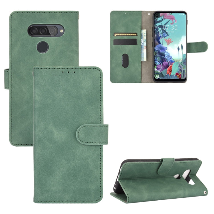 Solid Color Skin Feel Magnetic Buckle Horizontal Flip Calf Texture PU Leather Case with Holder & Card Slots & Wallet, For LG K51 / Q51, For LG K61 / Q61, For LG Velvet, For LG Q70, For LG Style 3, For LG Stylo 6