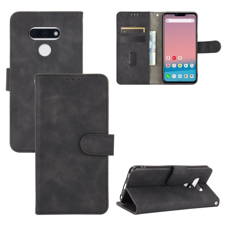 Solid Color Skin Feel Magnetic Buckle Horizontal Flip Calf Texture PU Leather Case with Holder & Card Slots & Wallet, For LG K51 / Q51, For LG K61 / Q61, For LG Velvet, For LG Q70, For LG Style 3, For LG Stylo 6