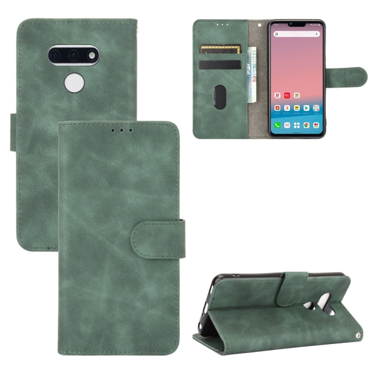 Solid Color Skin Feel Magnetic Buckle Horizontal Flip Calf Texture PU Leather Case with Holder & Card Slots & Wallet, For LG K51 / Q51, For LG K61 / Q61, For LG Velvet, For LG Q70, For LG Style 3, For LG Stylo 6