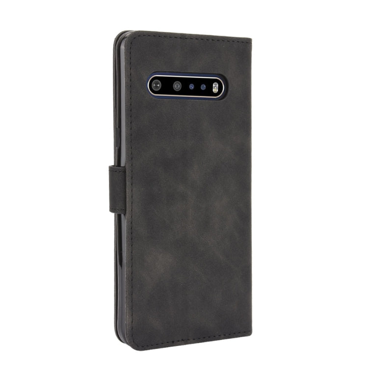 Solid Color Skin Feel Magnetic Buckle Horizontal Flip Calf Texture PU Leather Case with Holder & Card Slots & Wallet, For LG V60 ThinQ 5G, For HTC Desire 20 Pro