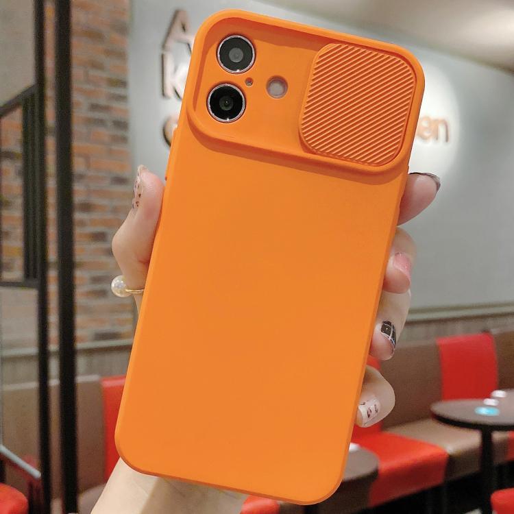 Slid Camera Shield Liquid Silicone TPU Phone Case, For iPhone 16 Plus, For iPhone 16, For iPhone 15 Pro Max