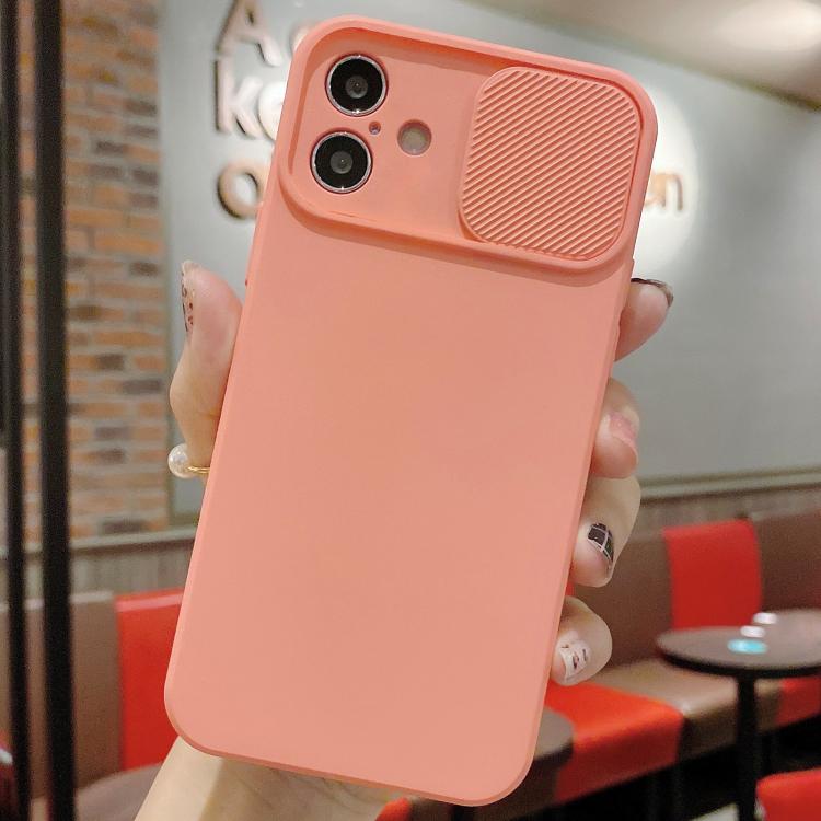 Slid Camera Shield Liquid Silicone TPU Phone Case, For iPhone 16 Plus, For iPhone 16, For iPhone 15 Pro Max