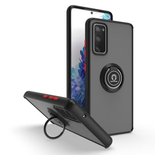 Q Shadow 1 Series TPU + PC Phone Case with Ring, For Samsung Galaxy S20 FE 5G