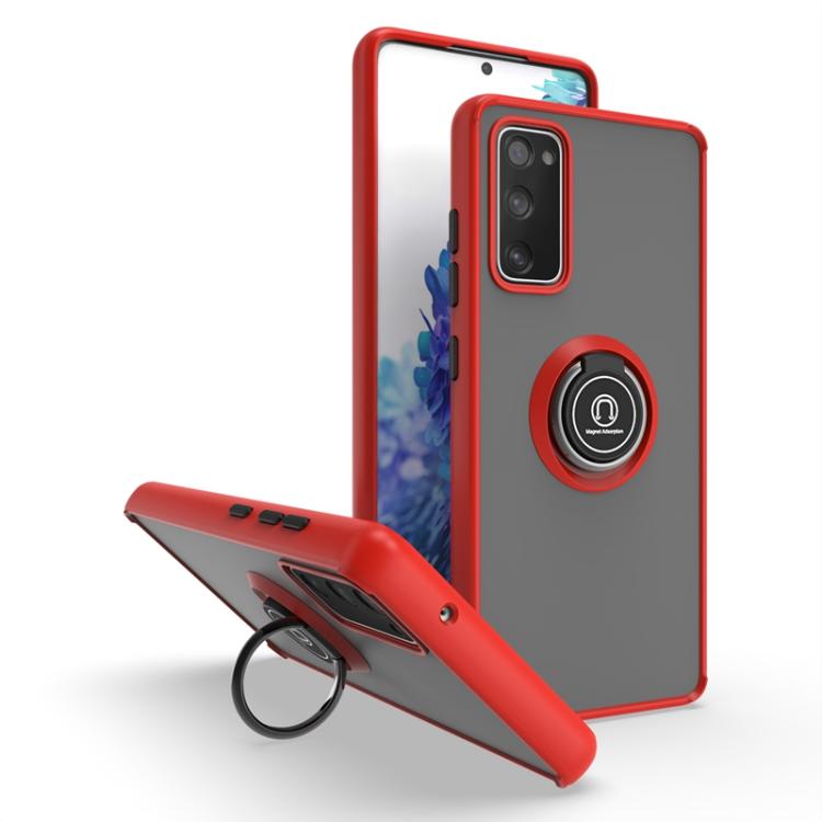 Q Shadow 1 Series TPU + PC Phone Case with Ring, For Samsung Galaxy S20 FE 5G