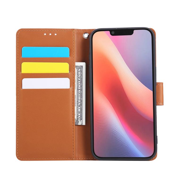 Rose Flower Embossed 3-Card Slots Leather Phone Case