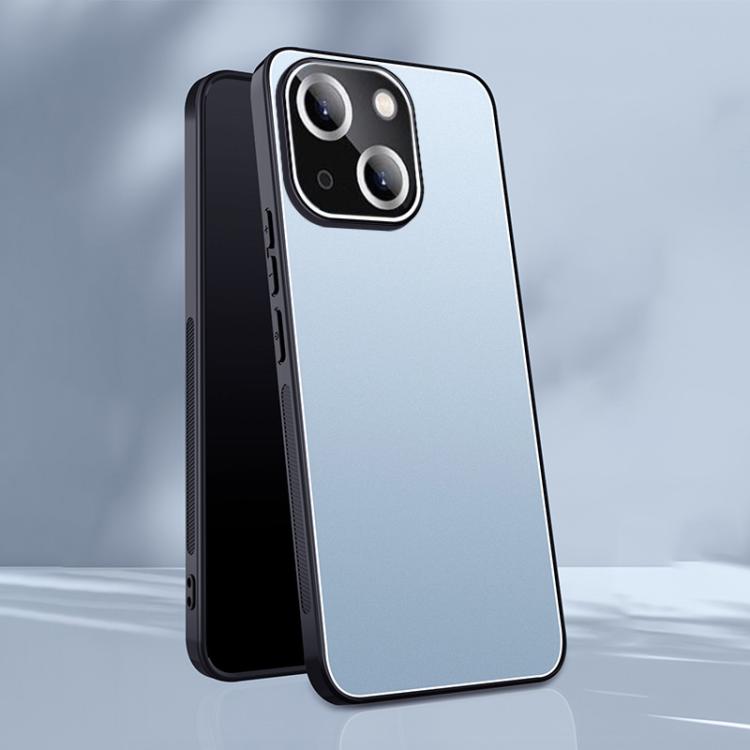Ice Aluminum Metal Explosion-proof Frosted Phone Case, For iPhone 16e, For iPhone 16 Pro Max, For iPhone 16 Pro, For iPhone 16, For iPhone 15 Pro Max, For iPhone 15 Pro, For iPhone 15, For iPhone 14