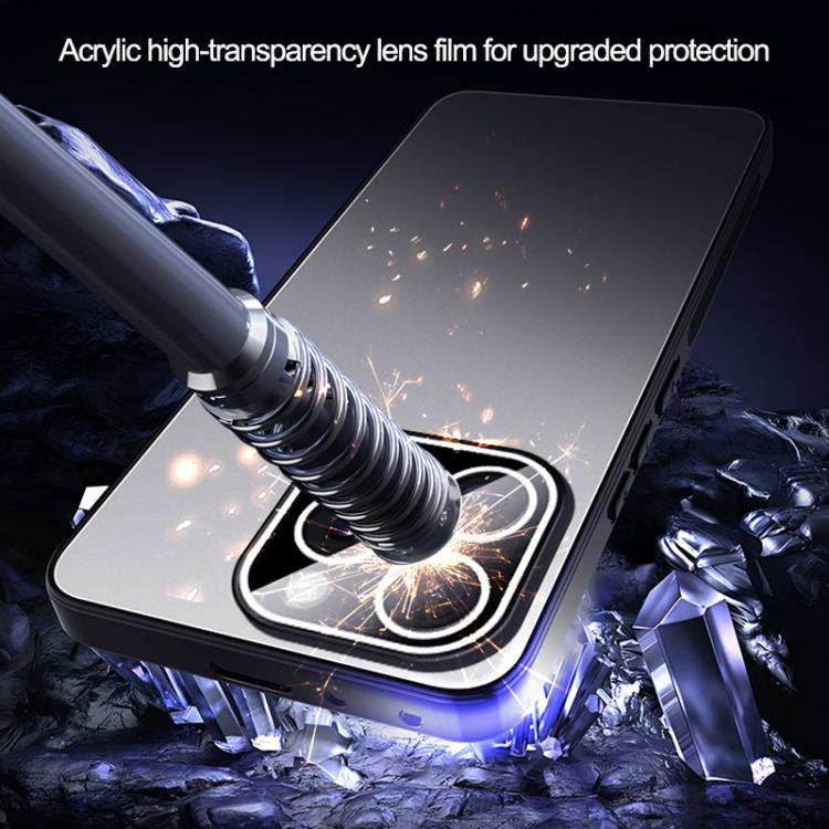 Ice Aluminum Metal Explosion-proof Frosted Phone Case, For iPhone 14 Pro, For iPhone 14 Pro Max, For iPhone 13 Pro Max, For iPhone 13 Pro, For iPhone 13