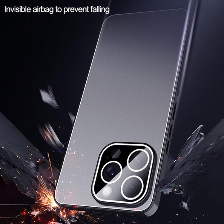 Ice Aluminum Metal Explosion-proof Frosted Phone Case, For iPhone 14 Pro, For iPhone 14 Pro Max, For iPhone 13 Pro Max, For iPhone 13 Pro, For iPhone 13