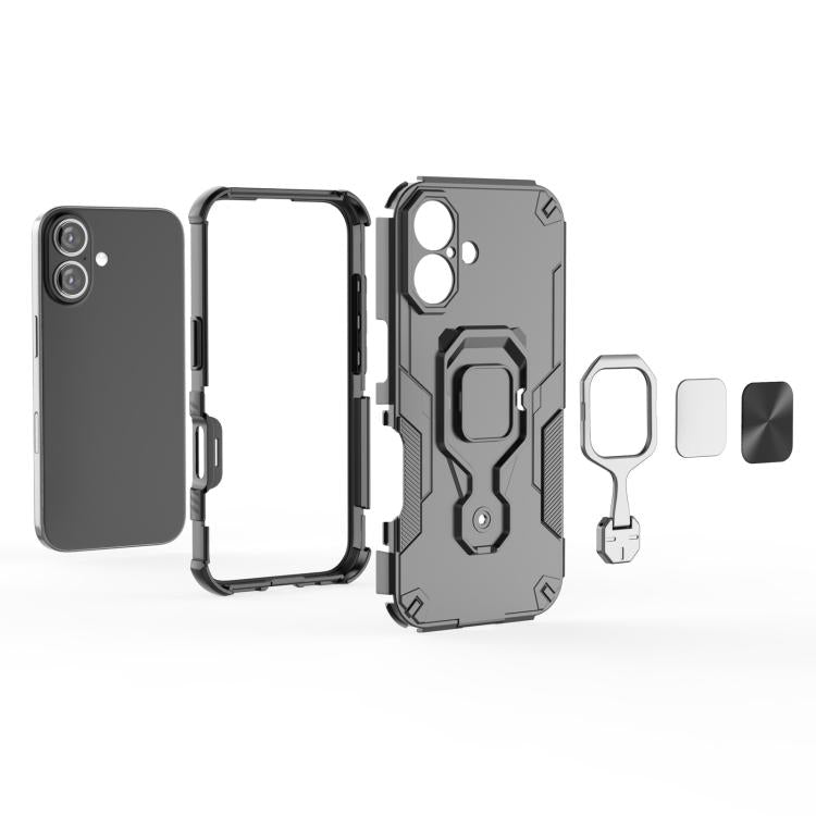 Metal Kickstand TPU Hybrid PC Phone Case