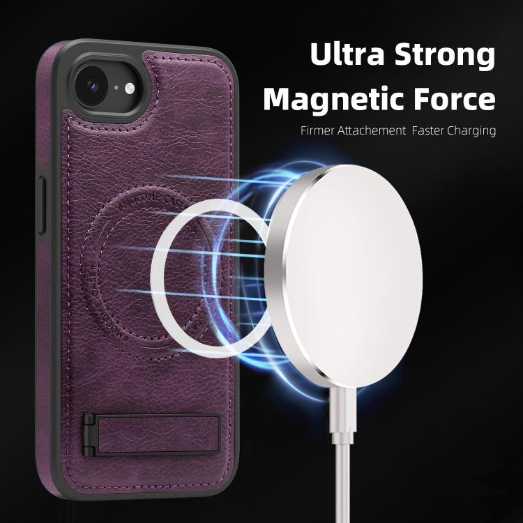 Multi-function Holder MagSafe PU Phone Case