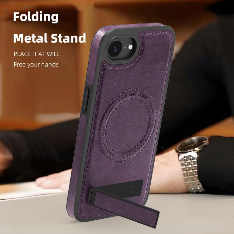 Multi-function Holder MagSafe PU Phone Case