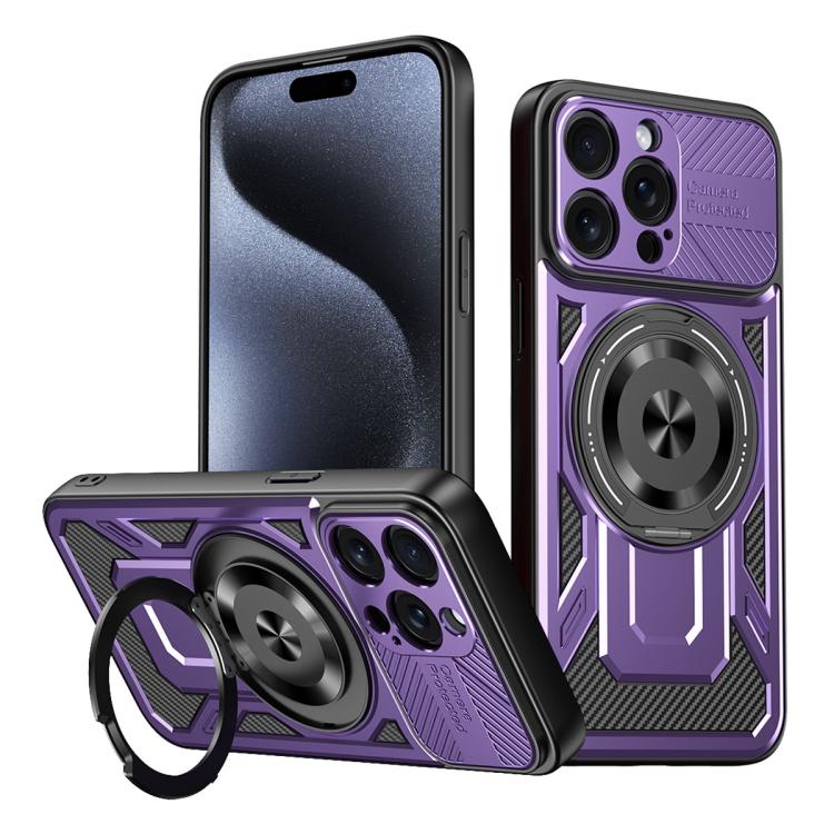 Armor Rotating Holder MagSafe Phone Case