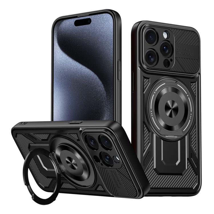 Armor Rotating Holder MagSafe Phone Case