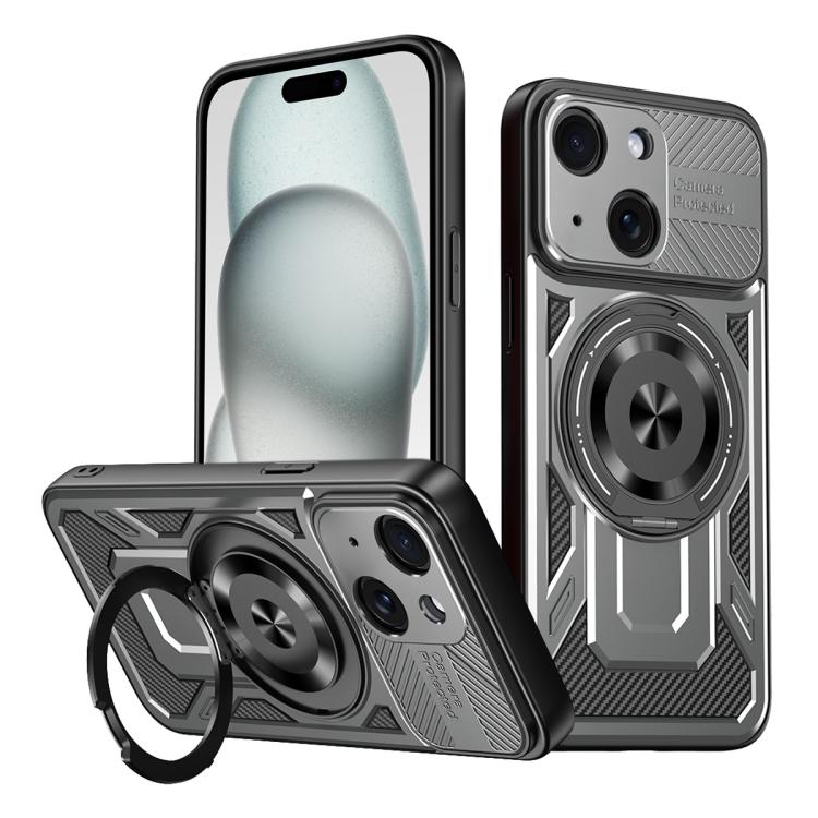 Armor Rotating Holder MagSafe Phone Case