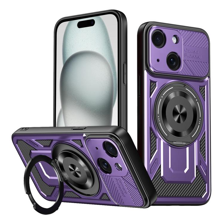Armor Rotating Holder MagSafe Phone Case