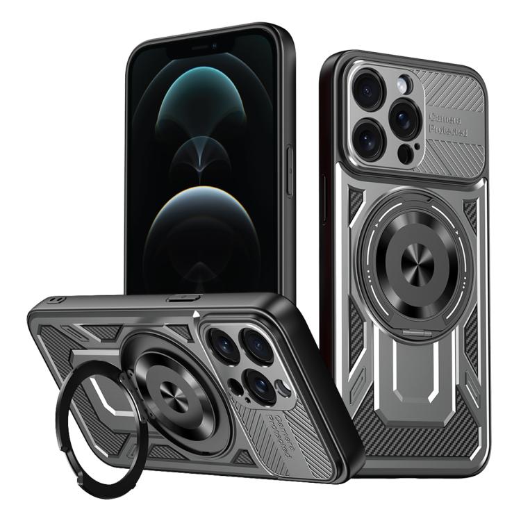 Armor Rotating Holder MagSafe Phone Case