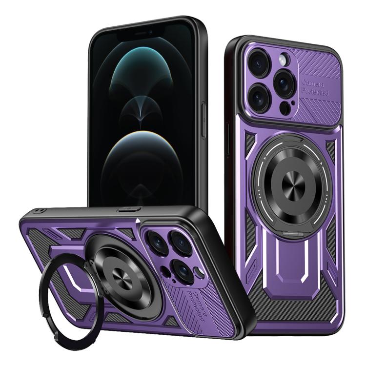 Armor Rotating Holder MagSafe Phone Case