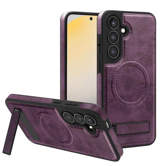 Multi-function Holder MagSafe PU Phone Case