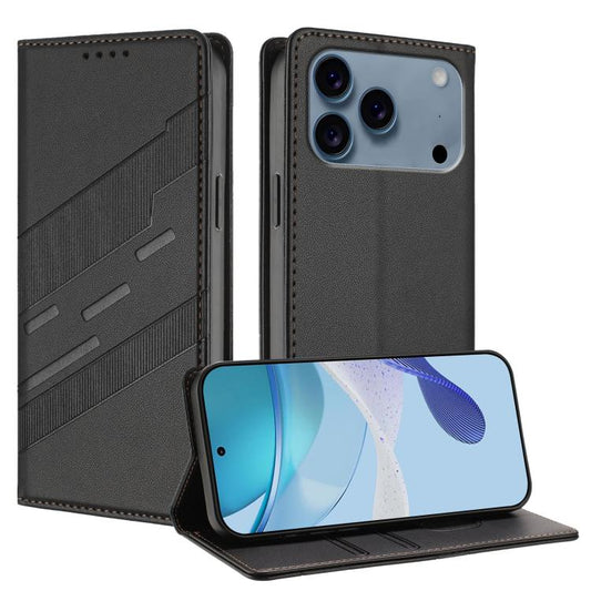 Embossed Multi-functional Wallet Retro Leather Phone Case
