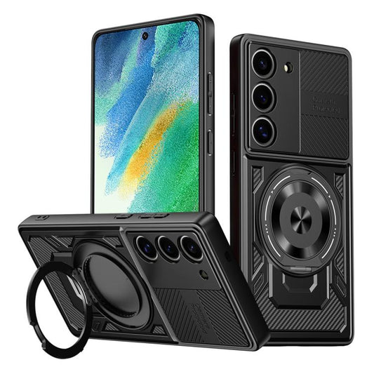 Armor Rotating Holder MagSafe Phone Case, For Samsung Galaxy S21 FE 5G