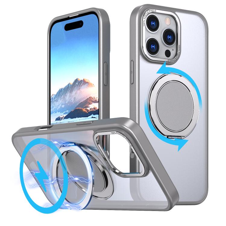 360-degree Rotating MagSafe Magnetic Holder Phone Case