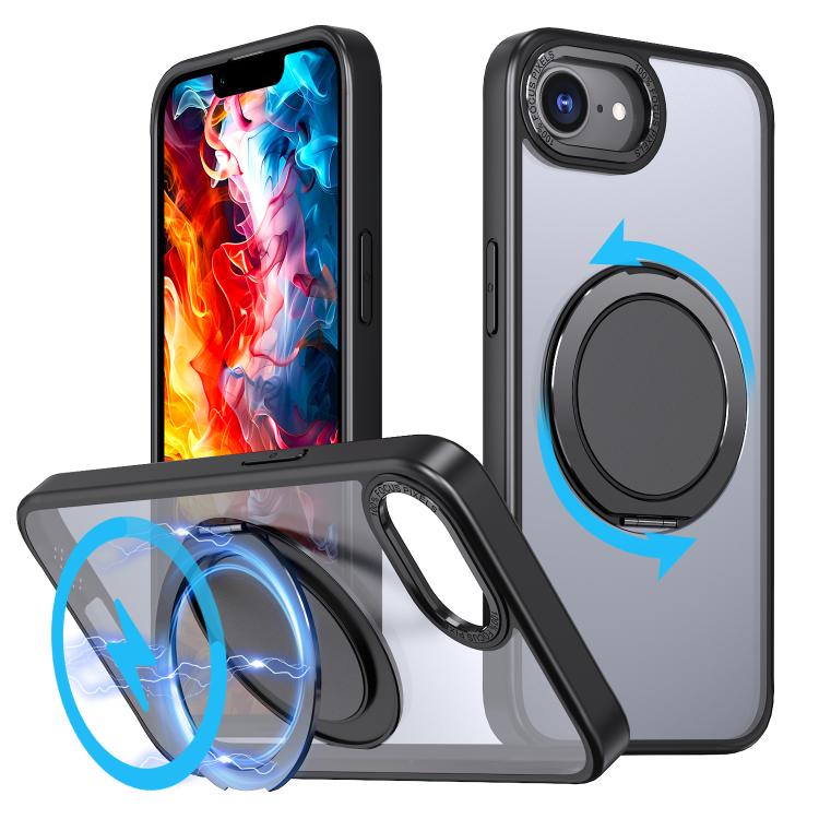 360-degree Rotating MagSafe Magnetic Holder Phone Case